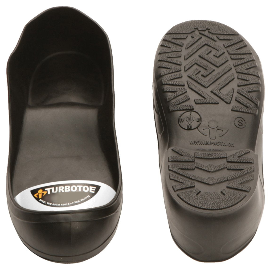 Impacto TurboToe Molded Safety Steel Toe Caps - Black , Small (6-7 M / 8-9 W) - TT S