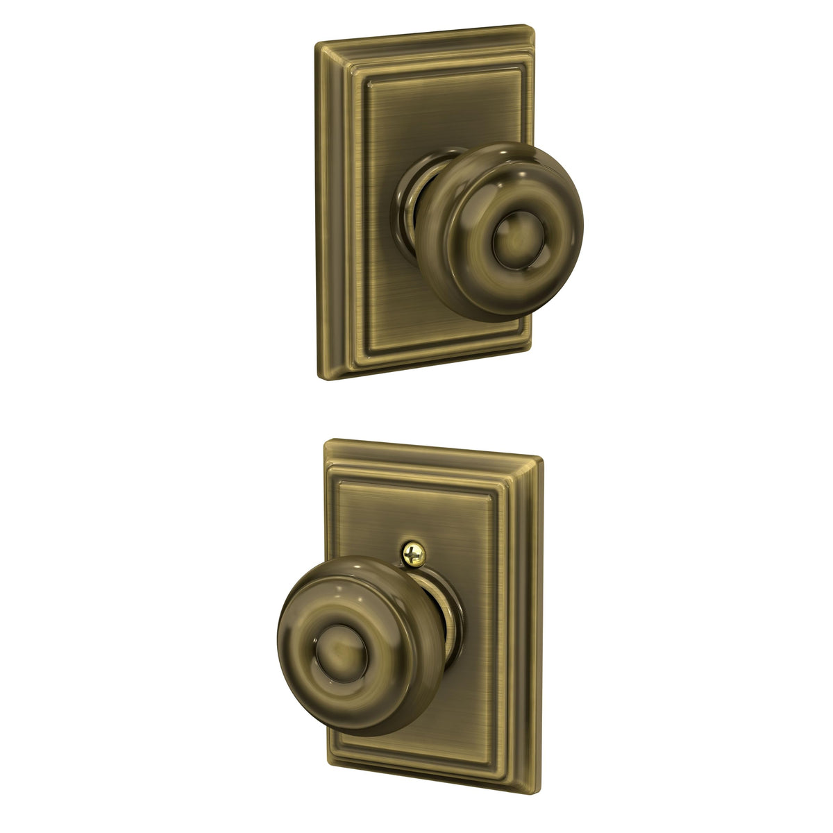 Schlage Georgian Passage Knob F10GEO609ADD