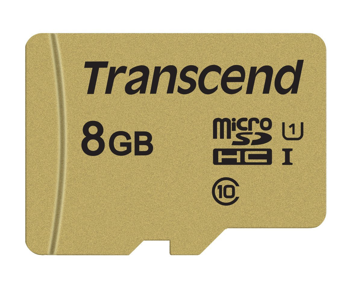 Transcend microSDHC Card 8GB UHS-I TS8GUSD500S