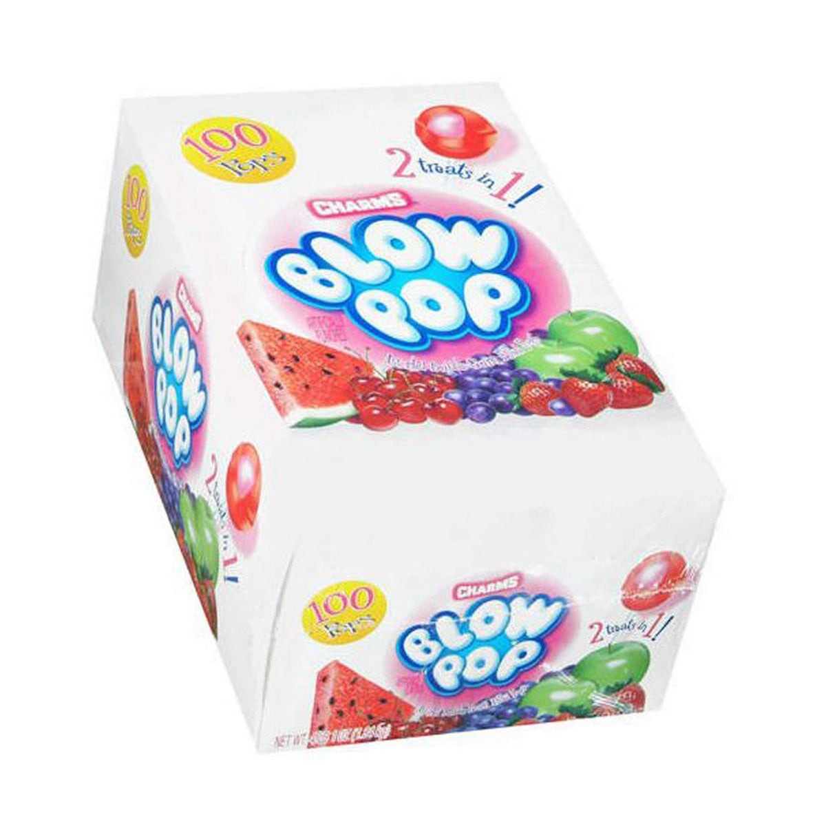 Charms Blow Pop Assorted 8/100ct Display Case