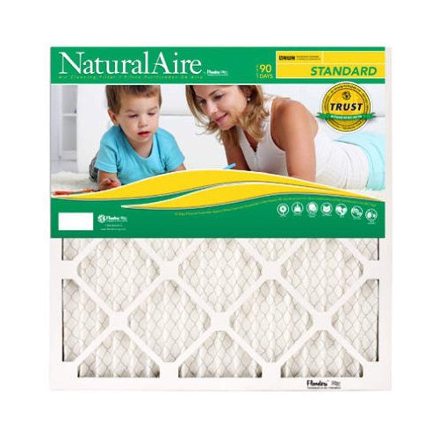AAF/FLANDERS Naturalaire Air Filter 18" X 20" X 1" Pleated MERV 8