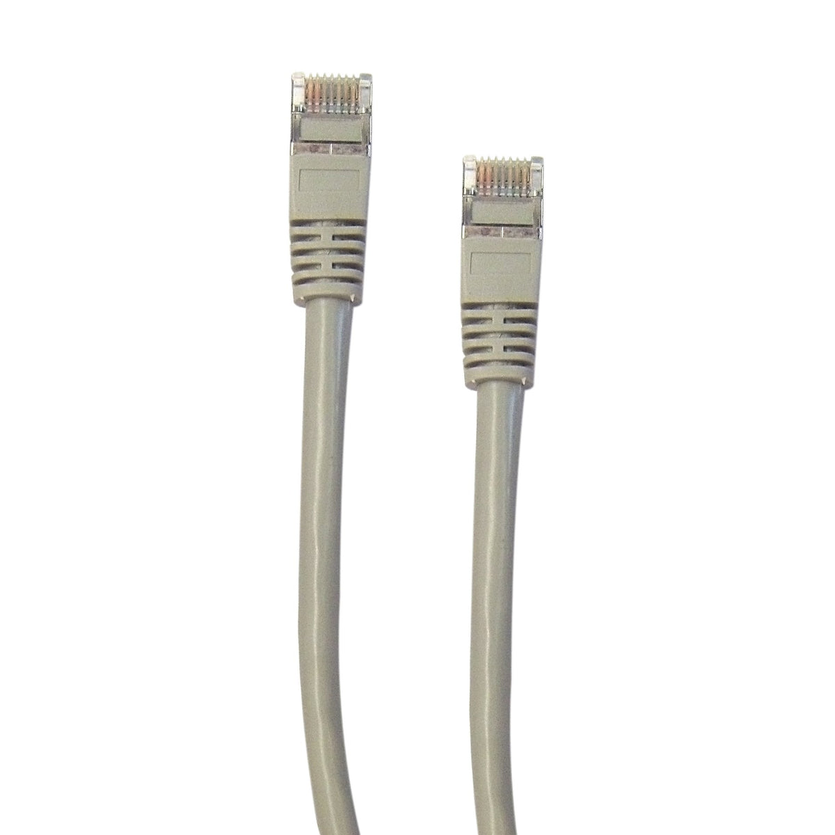 CableWholesale Cat5e STP Ethernet Cable 25ft Gray