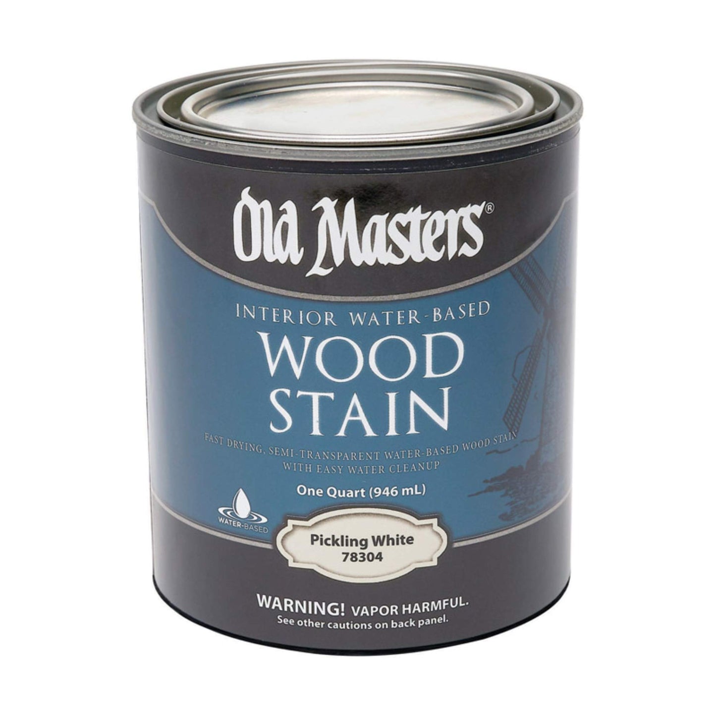 Old Masters Pickling White Water-Based Wood Stain 1 qt
