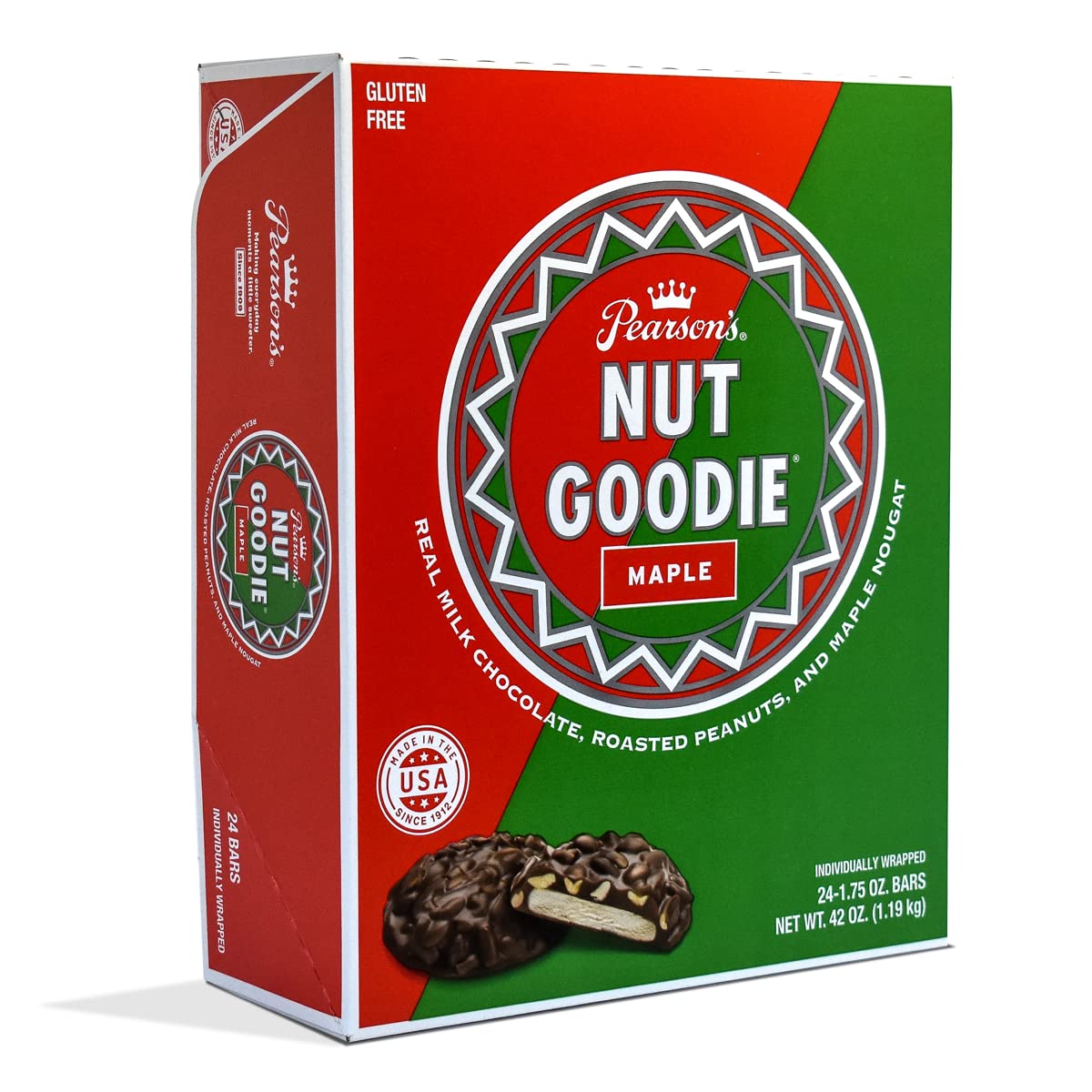 NUT GOODIE CANDY BAR by PEARSON'S MfrPartNo 90811