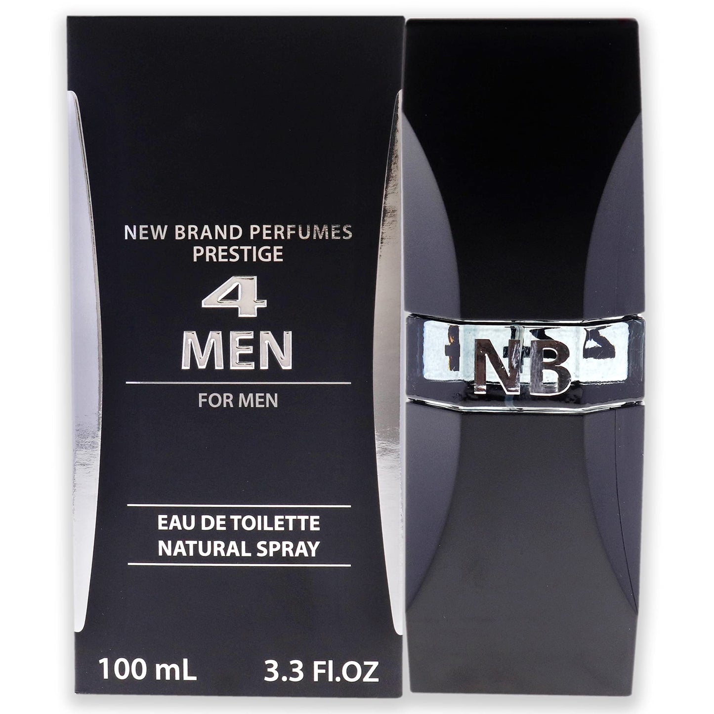 New Brand Perfumes 4 Men EDT Spray Men 3.3 oz (sem numero)
