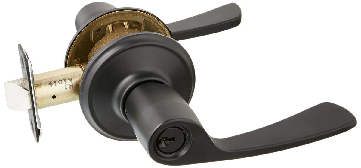 Schlage Merano F51A Keyed Entry Lever Matte Black
