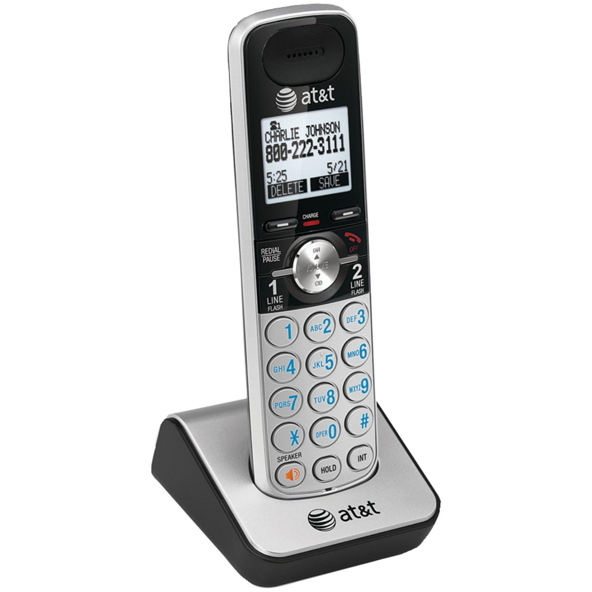 AT&T TL88002 Cordless Handset Silver/Black
