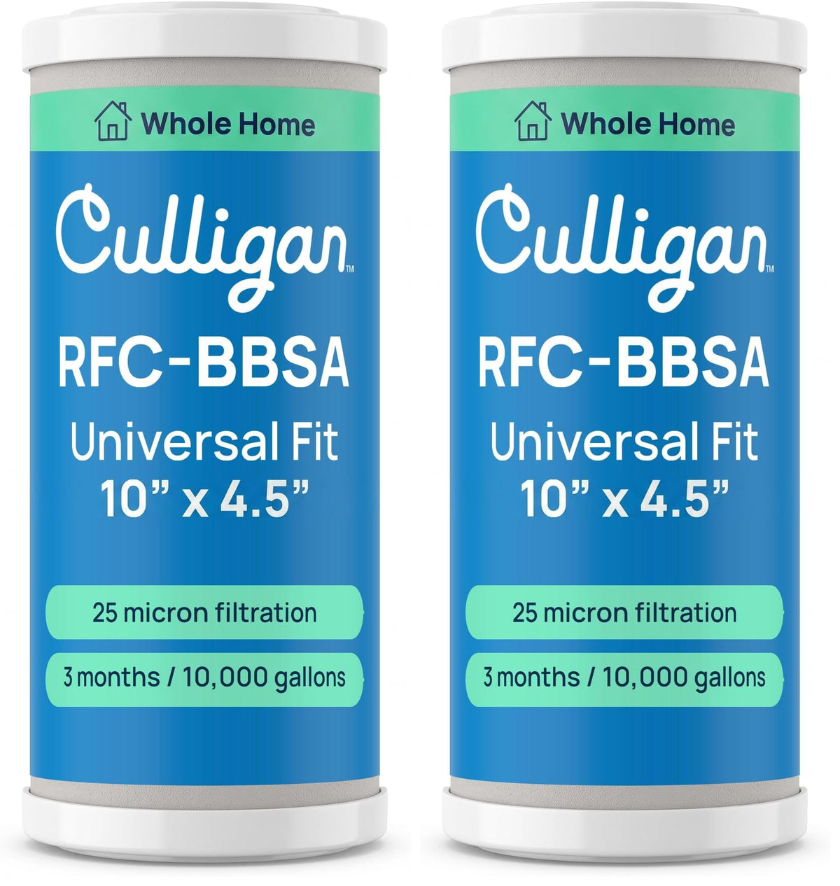 Culligan RFC-BBSA Whole House Filter 10" x 4.5" 2-Pack