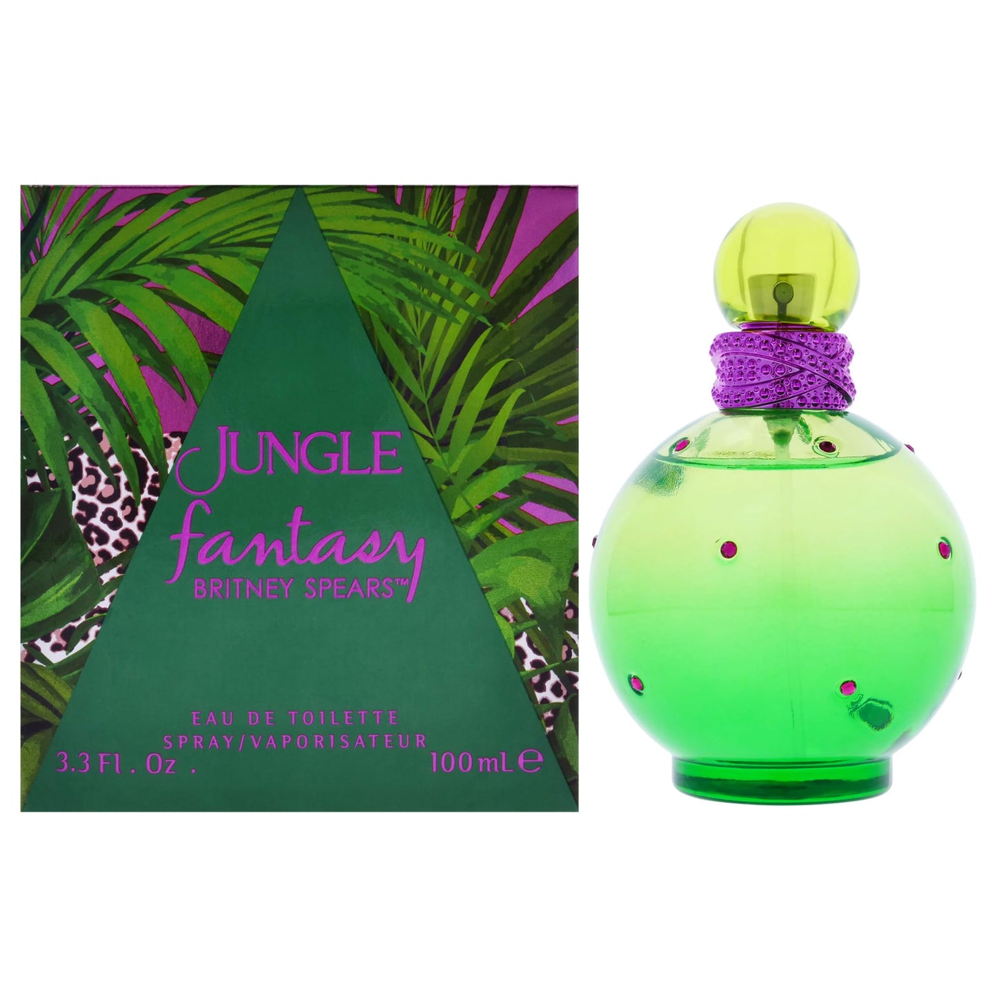 Britney Spears Jungle Fantasy Eau De Toilette 3.3 fl oz