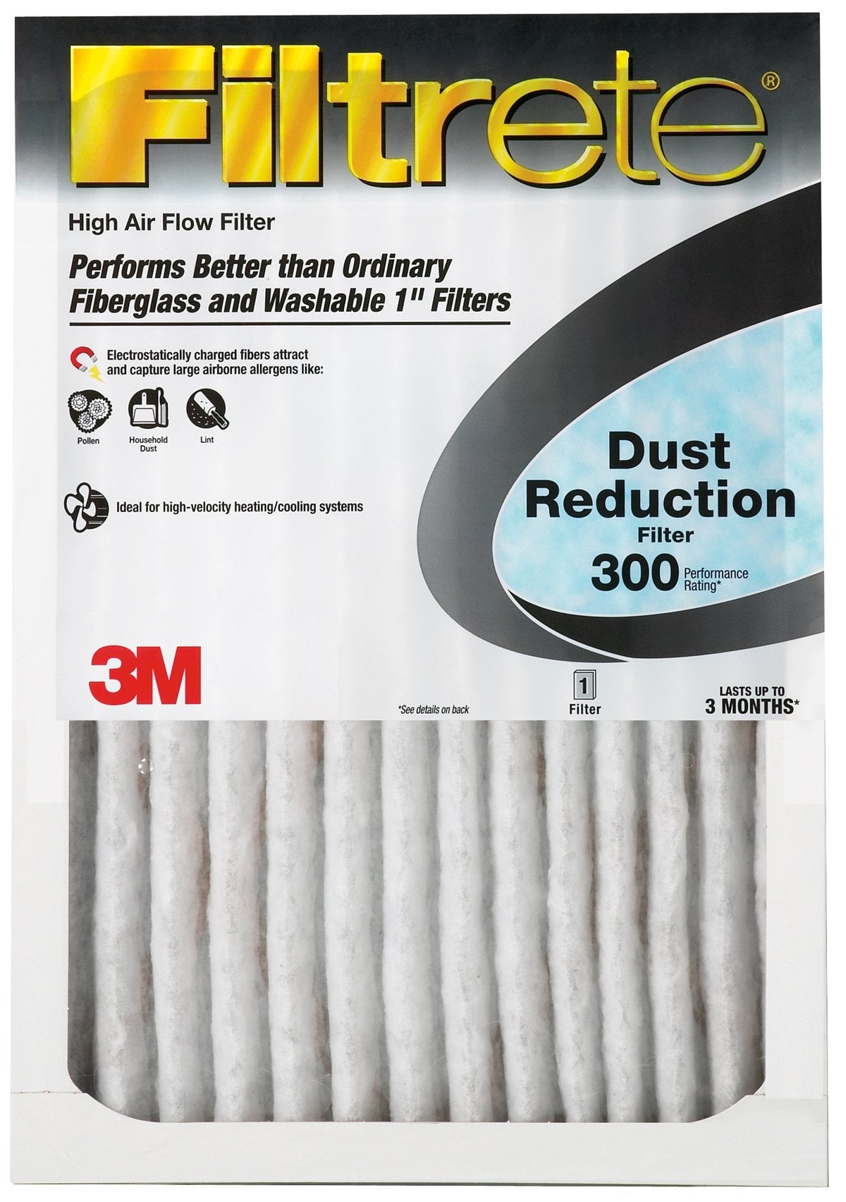 3M Filtrete Dust Reduction Air Filter 14x24x1
