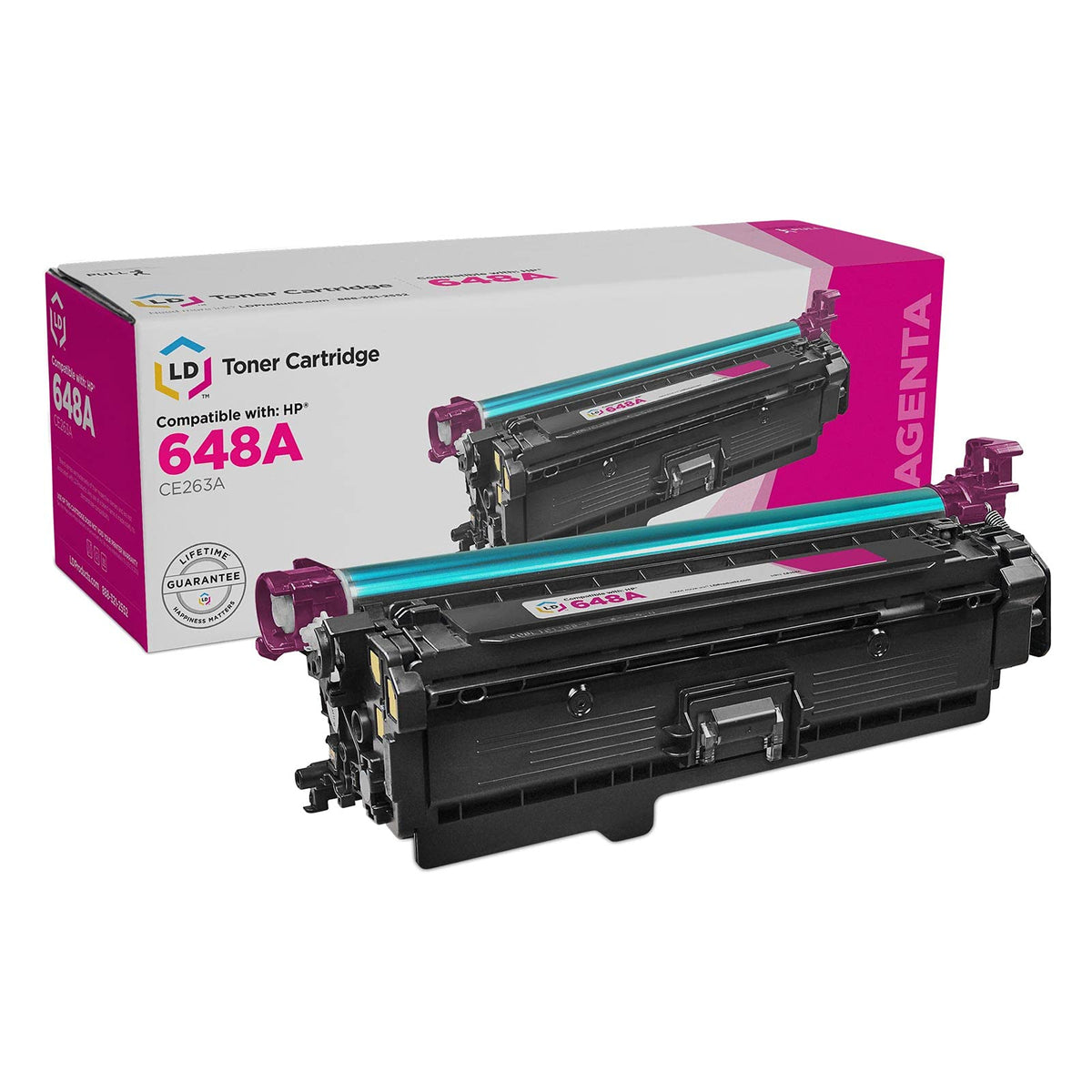 HP CE263A Toner Cartridge - Remanufactured