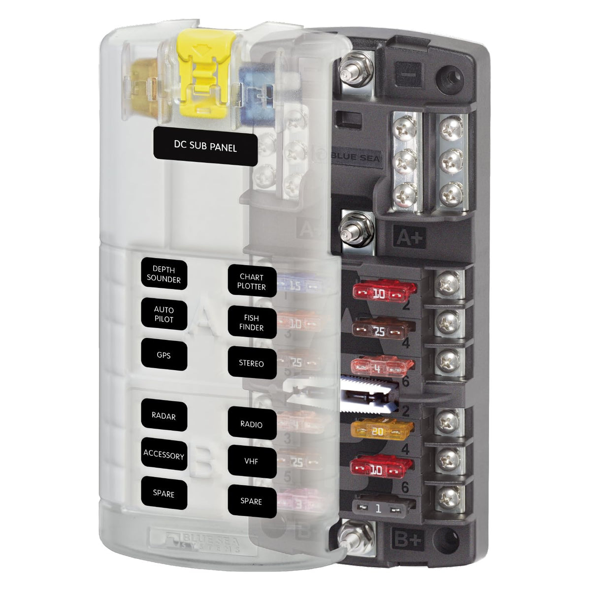 Blue Sea Systems 5032 ST Blade Fuse Block 100A
