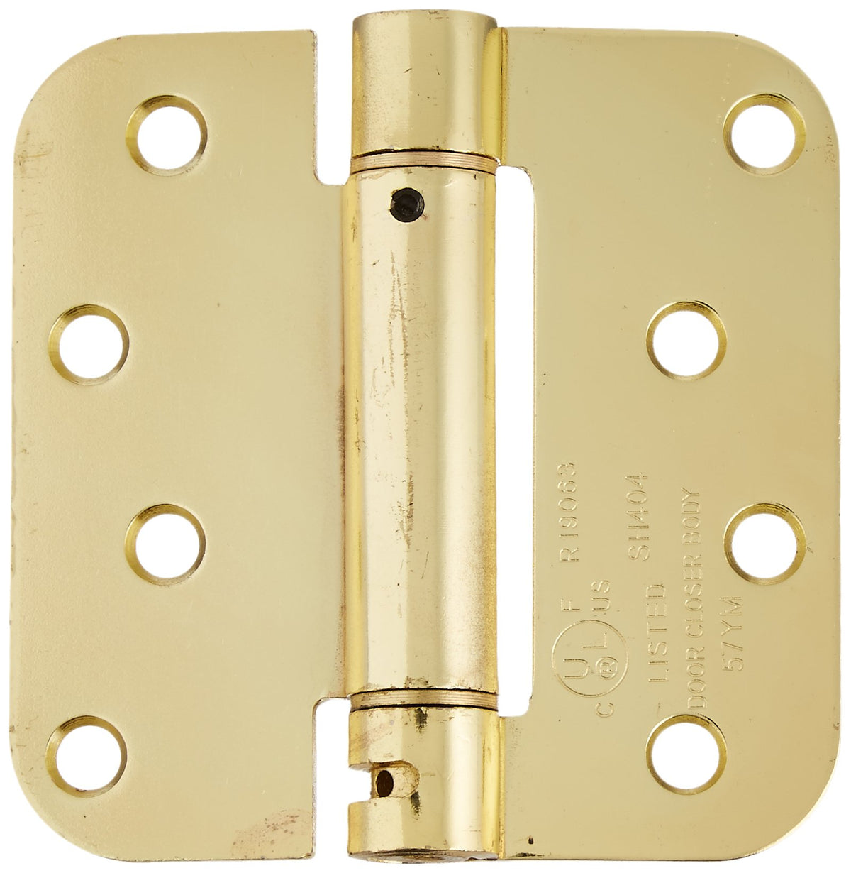 Deltana DSH4R53/4 Steel 4x4x5/8 Spring Hinge