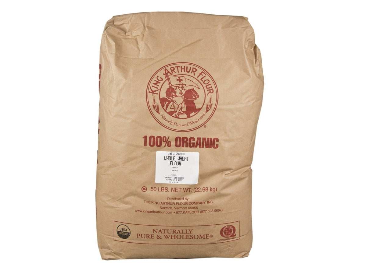 King Organic Whole Wheat Flour 50 lbs