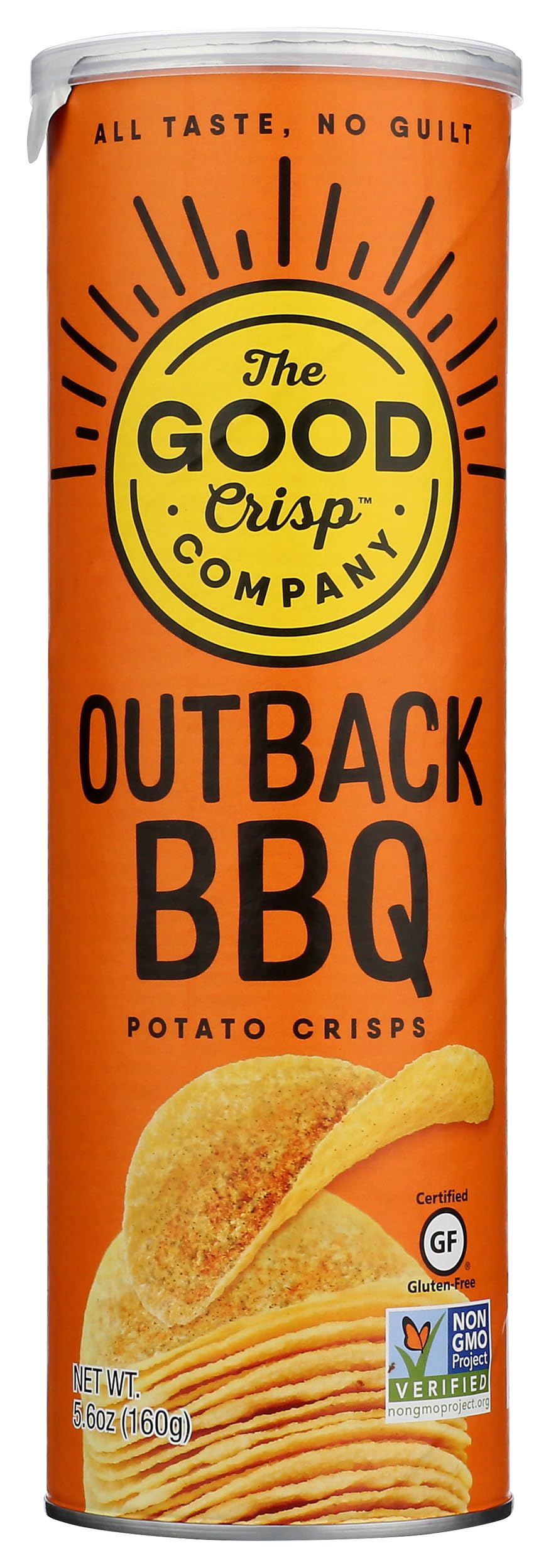 The Good Crisp Company Potato Crisps Outback Barbecue 5.6 oz