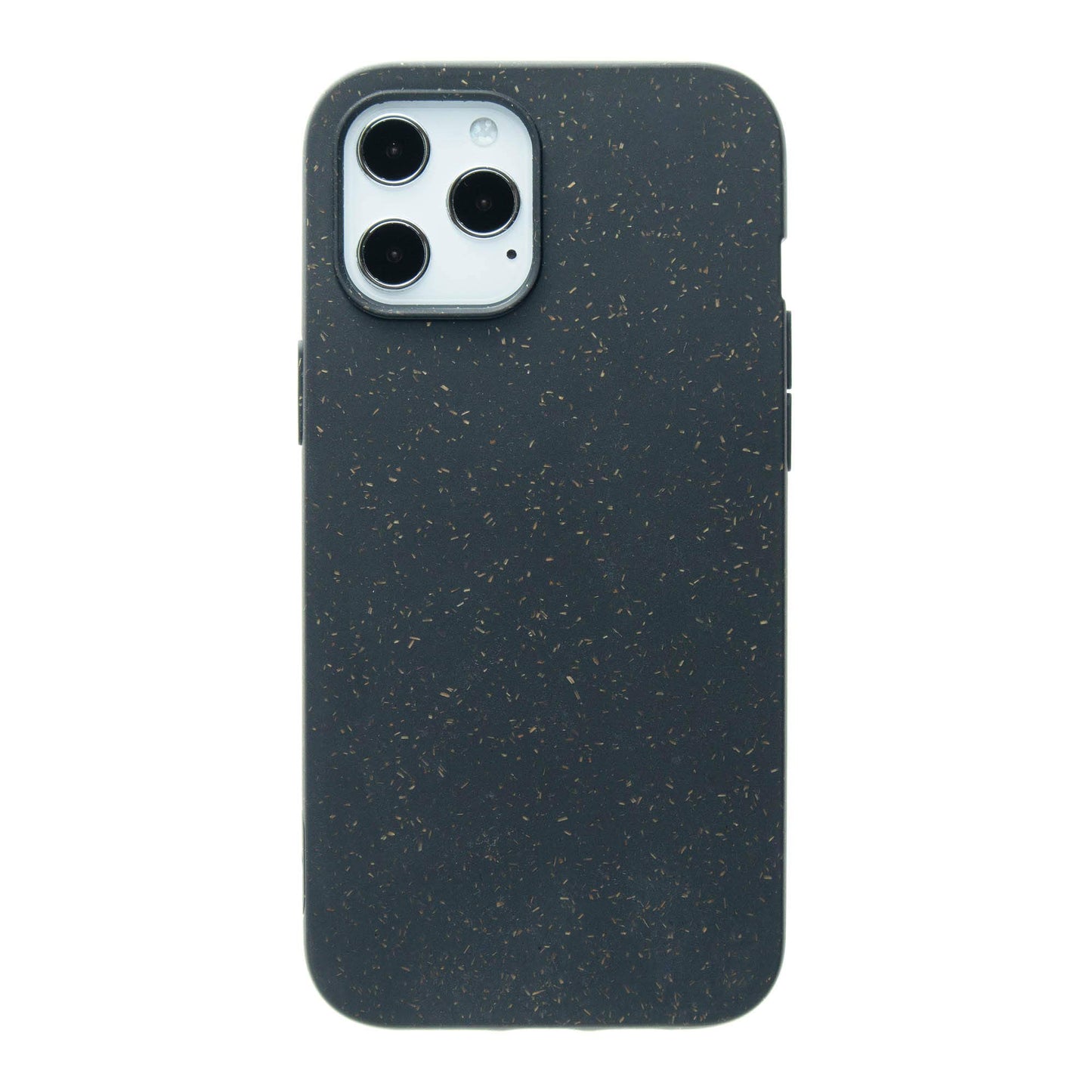 Pela: Phone Case for iPhone 12 Pro Max, 6.7 inch Screen - Eco-Friendly - Made from Plants (Classic Black)