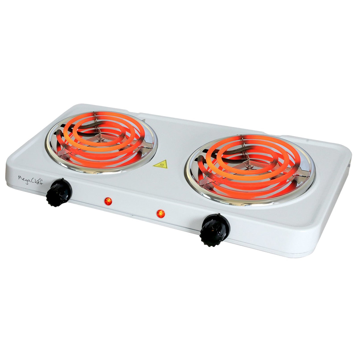 MegaChef Dual Electric Countertop Burner Cooktop