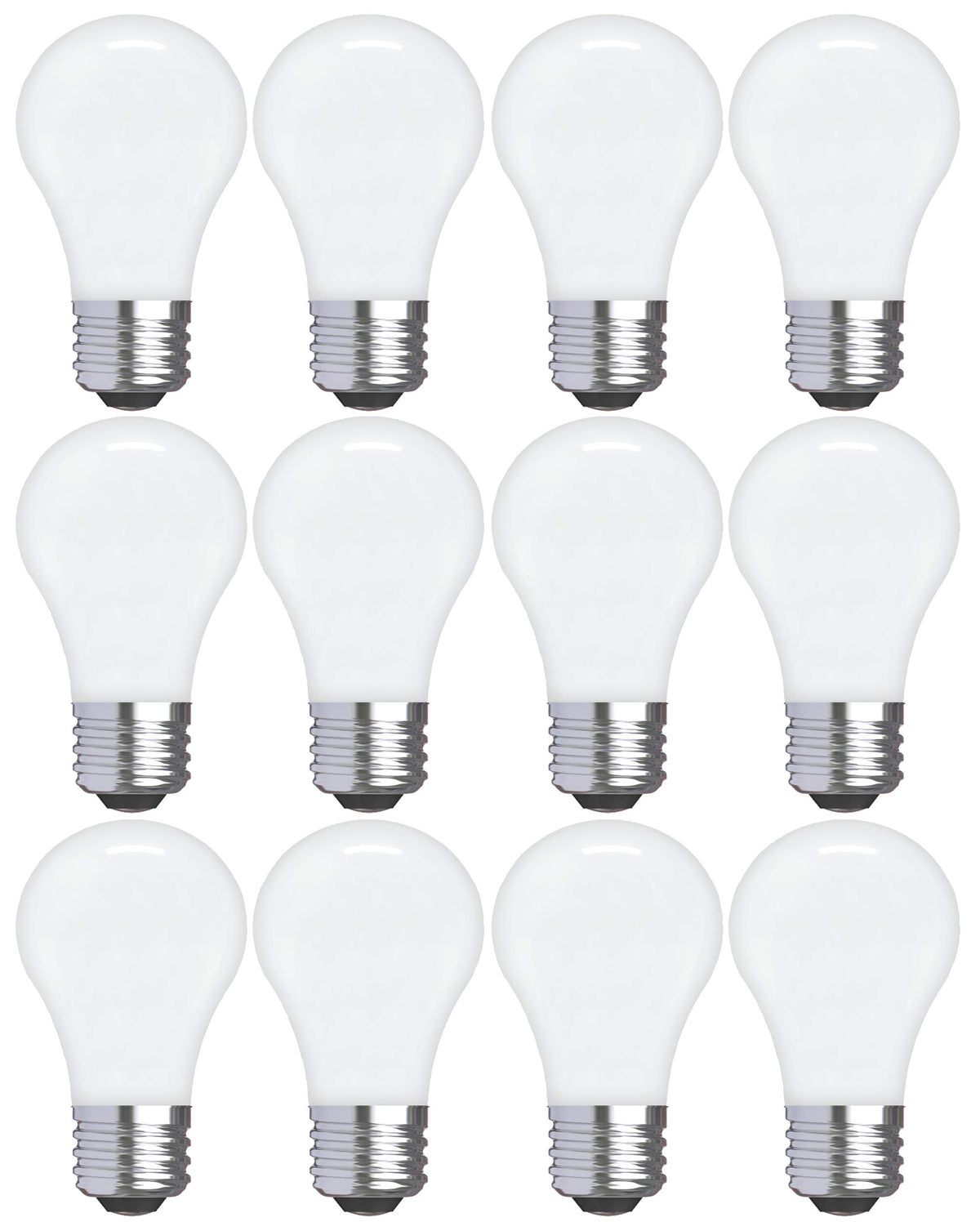 GE LED Ceiling Fan Bulbs A15 40W 12 Pack