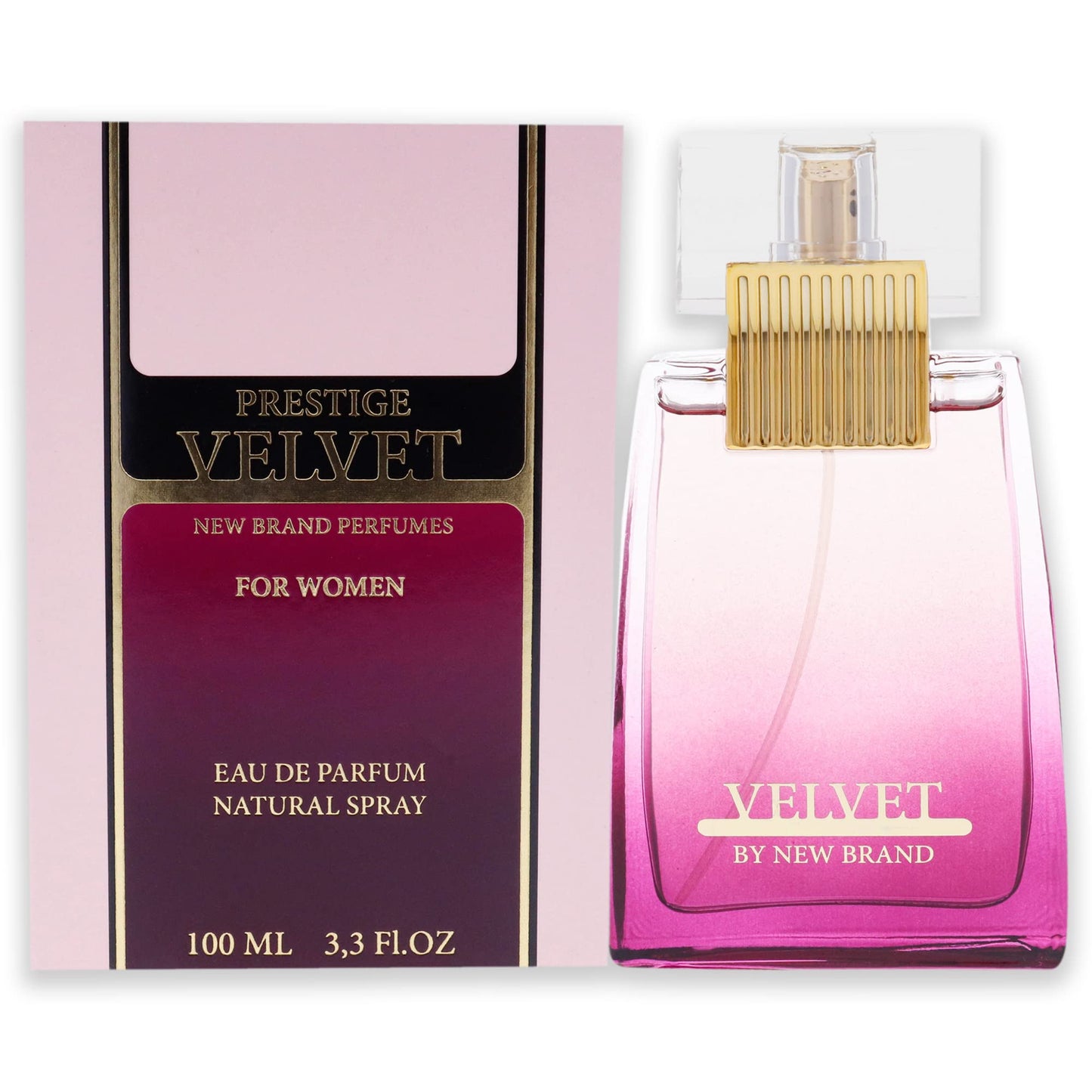 New Brand Perfumes Velvet Women EDP 3.3 oz (VEL1W)