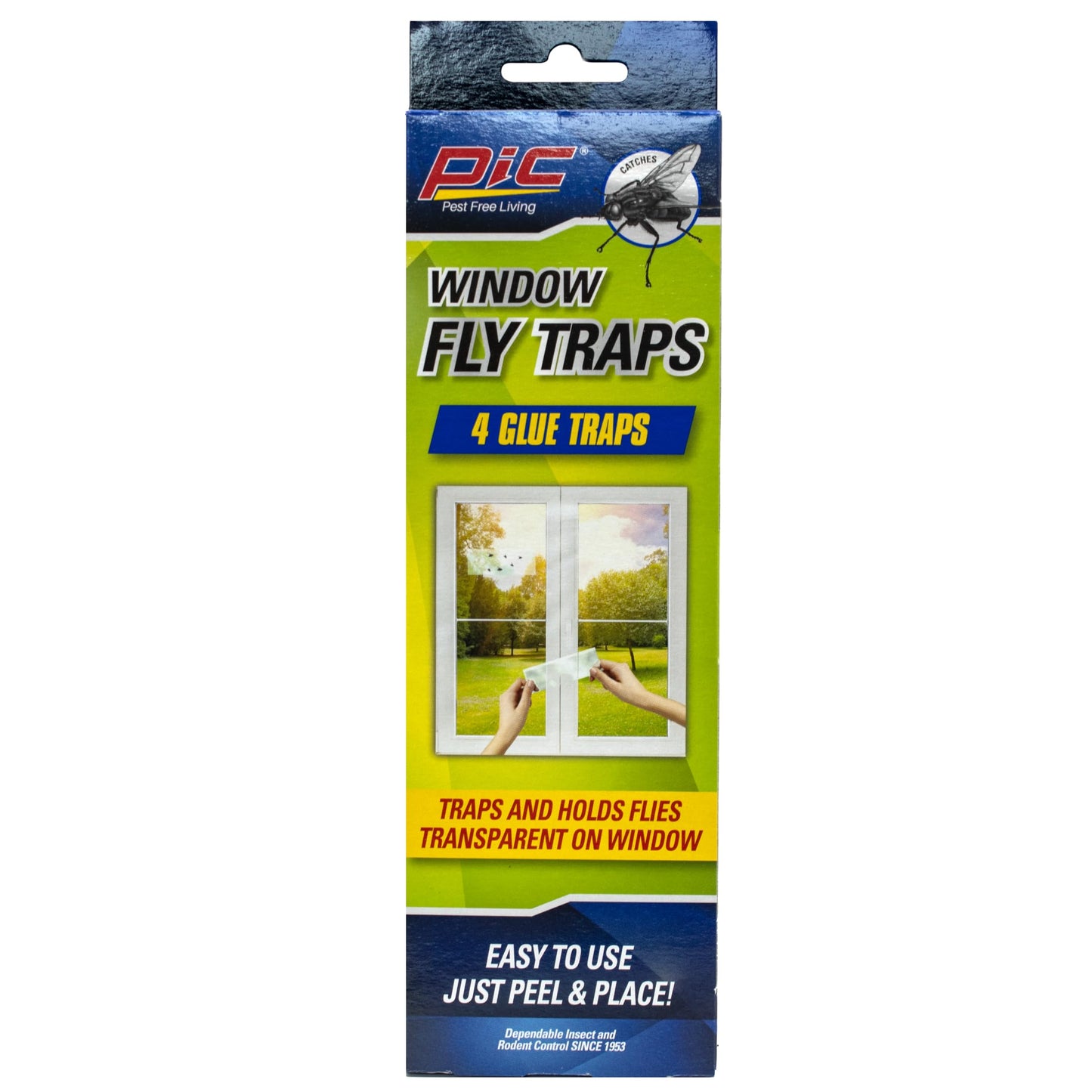 Raid Window Fly Traps, 4 Traps
