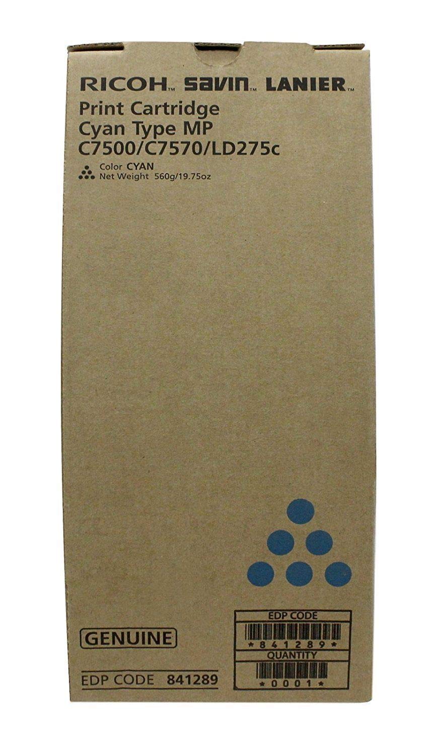 Ricoh 841085 Cyan Toner Cartridge 18,000 Pages