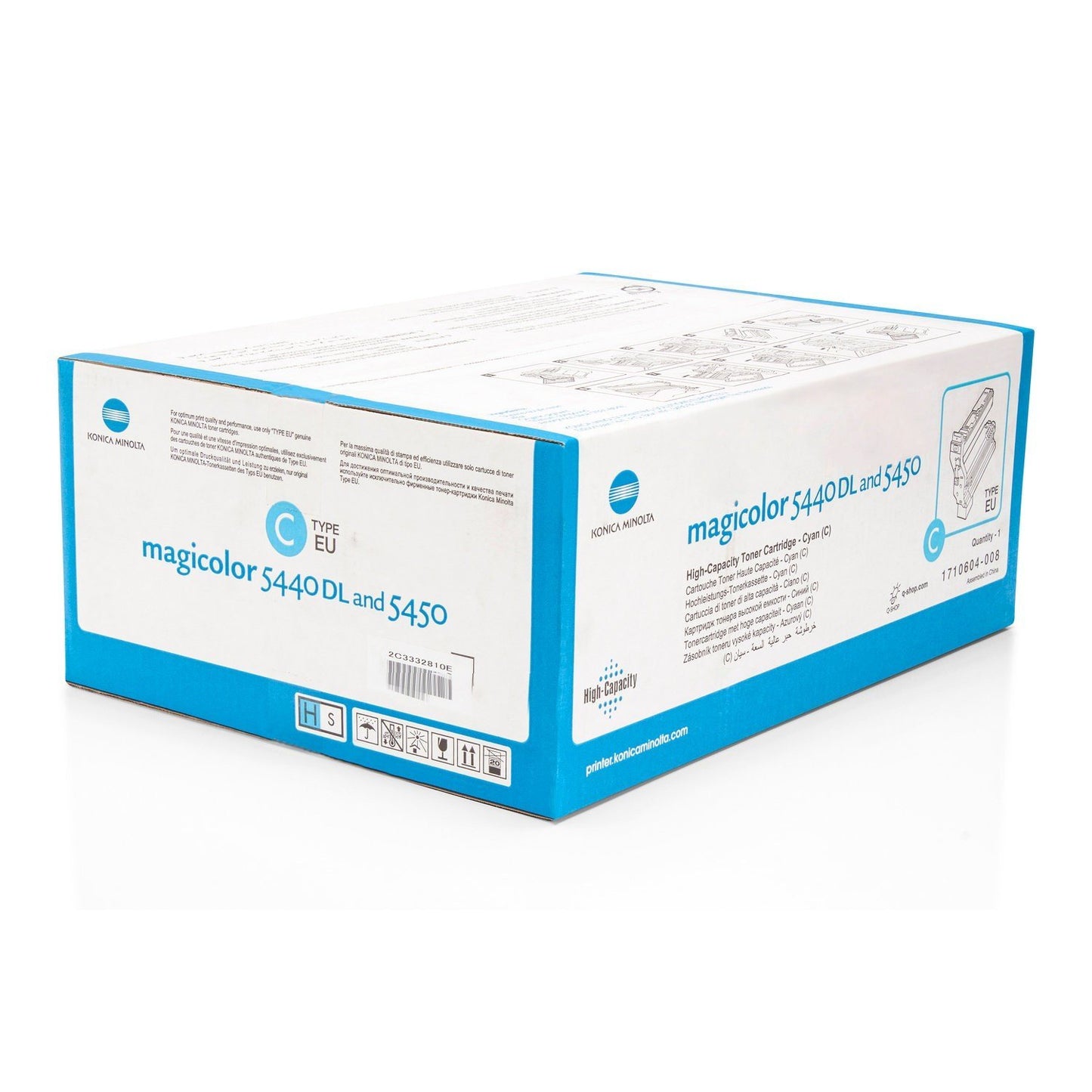 Cyan-high Cap for MC5450/5440DL 220V