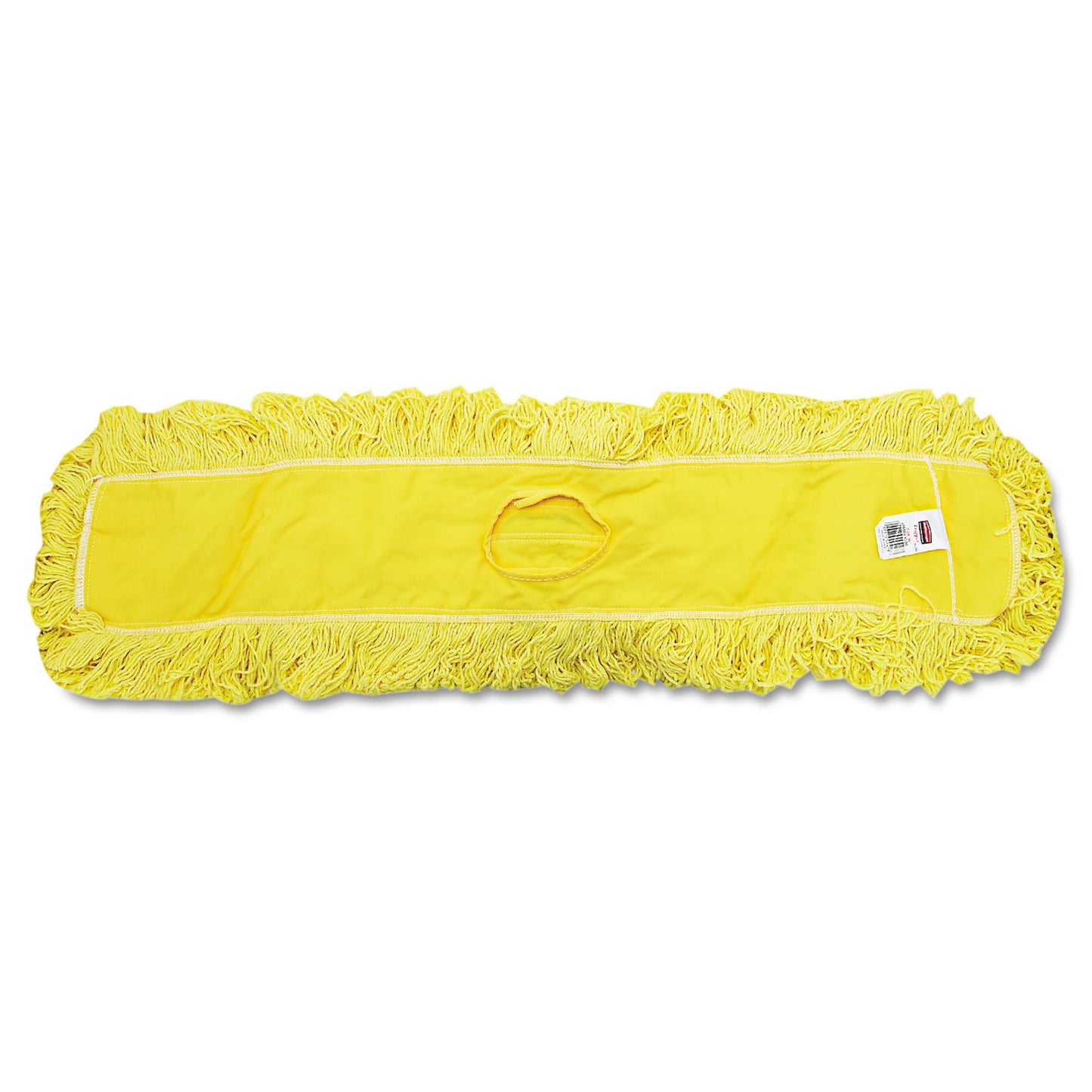 Rubbermaid Commercial Products Trapper Cotton Floor Dust Mop Head Refill 36-Inch Yellow Use for Janitorial Maintenance/School/Lunchroom/Office Building Cleaning