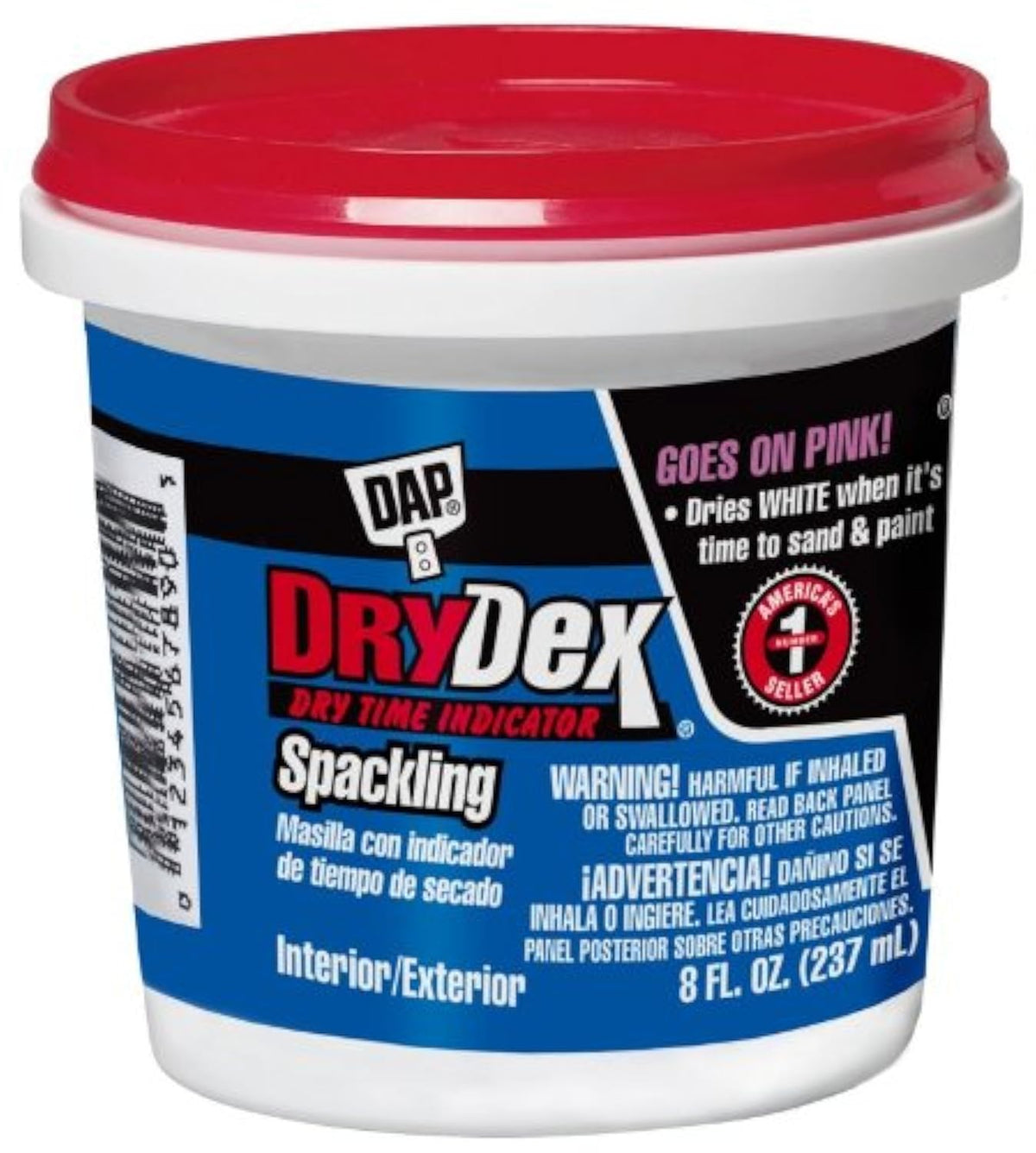 DAP DryDex Spackling, 1/2-Pint, White, 12-Pack