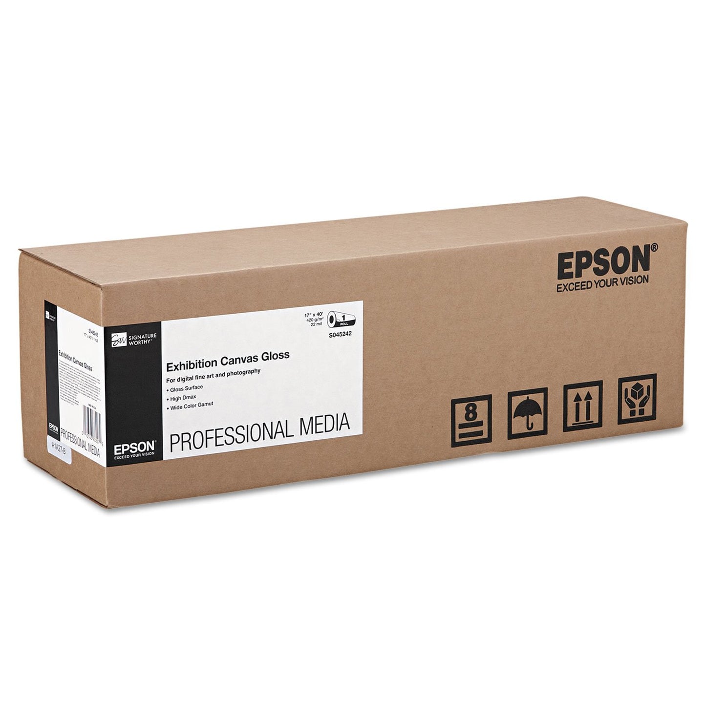 Epson Exhibition Canvas Gloss 17" x 40' S045242