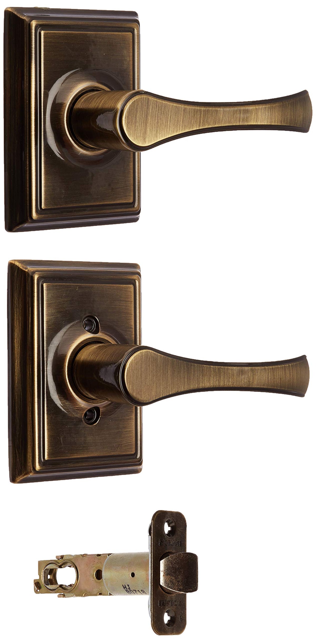 Schlage Avila Passage Door Lever F10-VLA-ADD