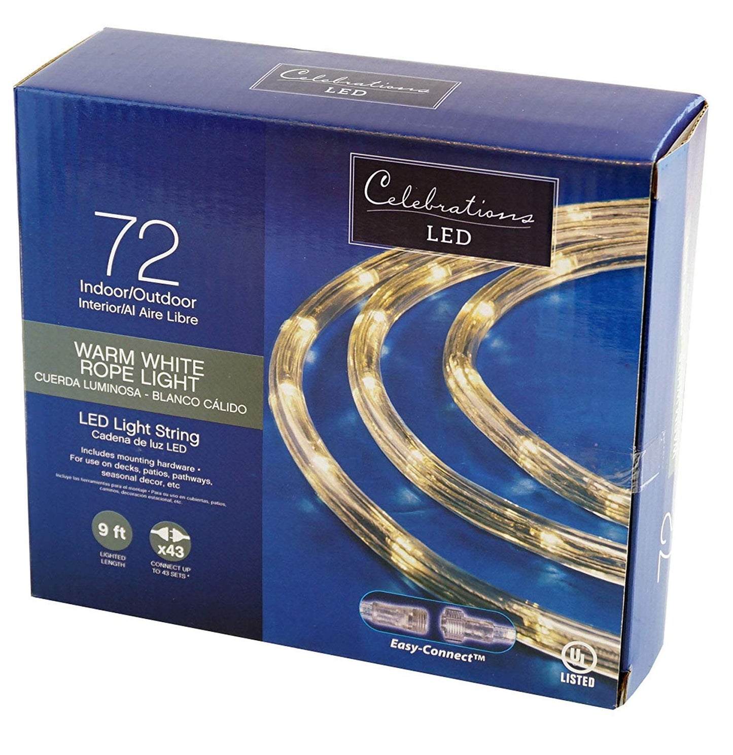 CELEBRATIONS LED ROPE LIGHT WW