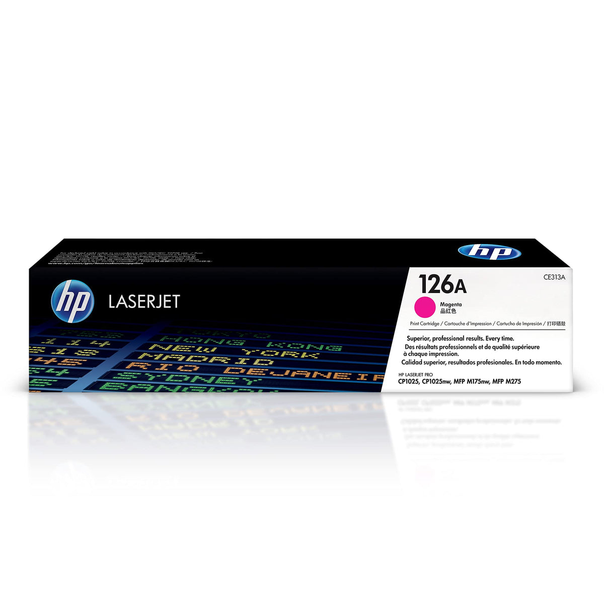 HP 126A Black Toner Cartridge | Works with HP LaserJet Pro 100 color MFP M175 Series, HP LaserJet Pro CP1025 Series, HP TopShot LaserJet Pro M275 MFP Series | CE310A