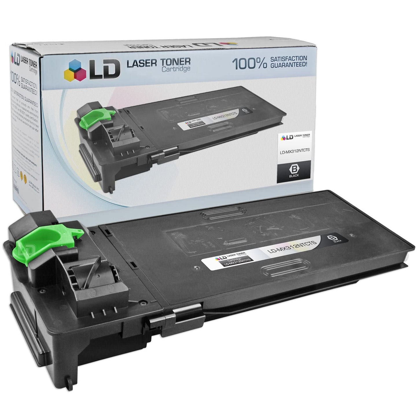 LD Compatible Black Toner MX-312NT for Sharp Printers