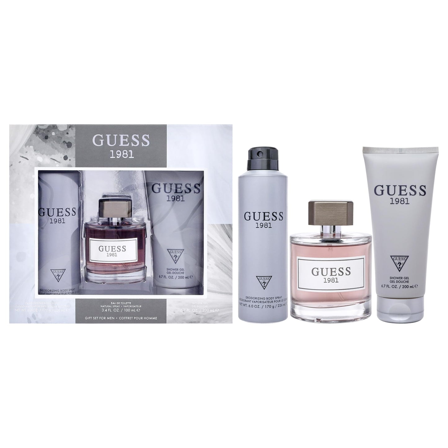 GUESS 1981 Men 3-Piece Set