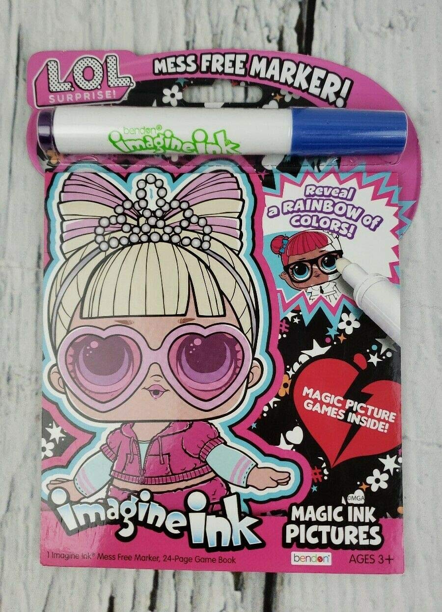 LOL Surprise Imagine Ink Magic Ink Book 24 Pages