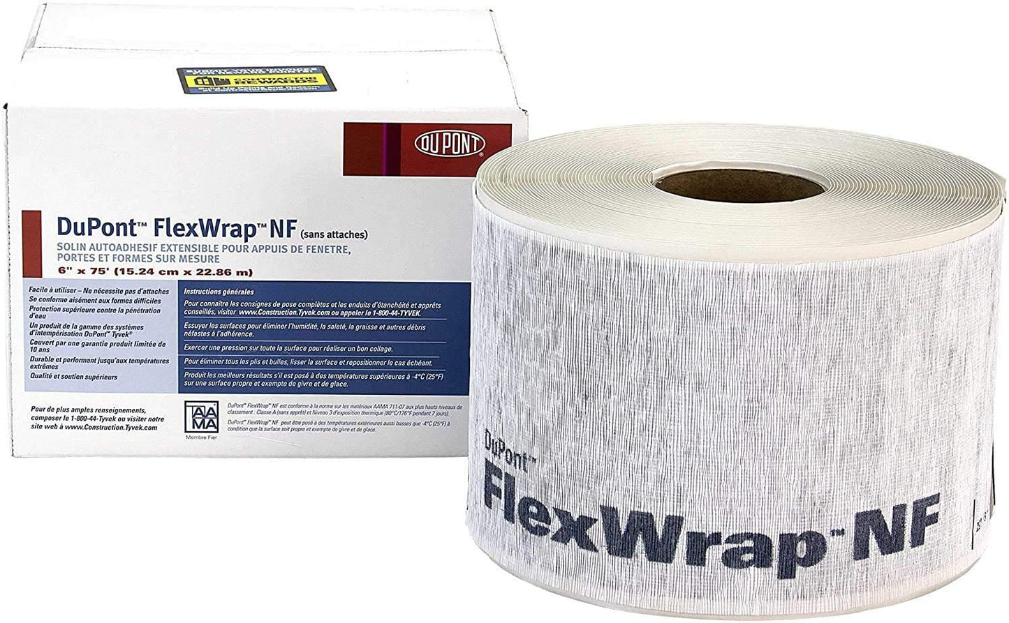DuPont FlexWrap NF 6" x 75' Flashing