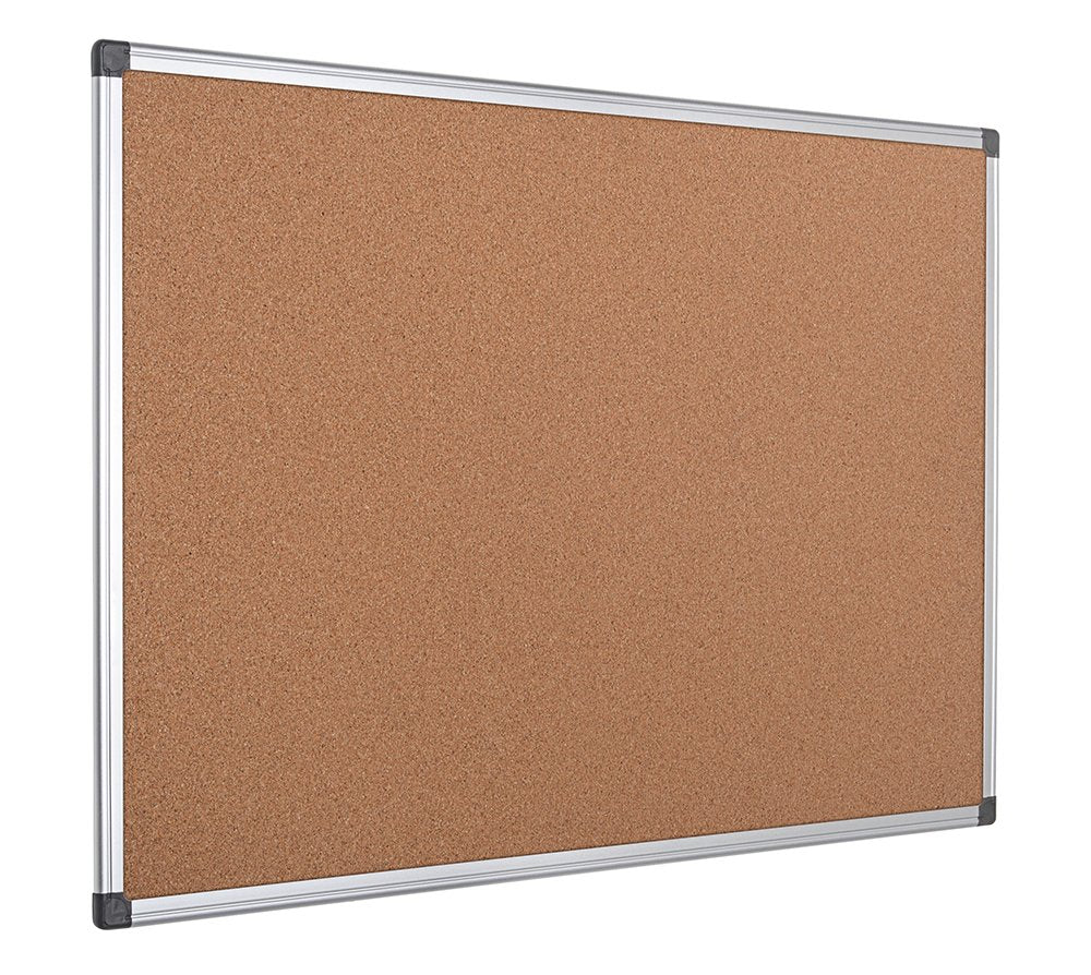 Bi-Office Maya Cork Notice Board 180x120cm