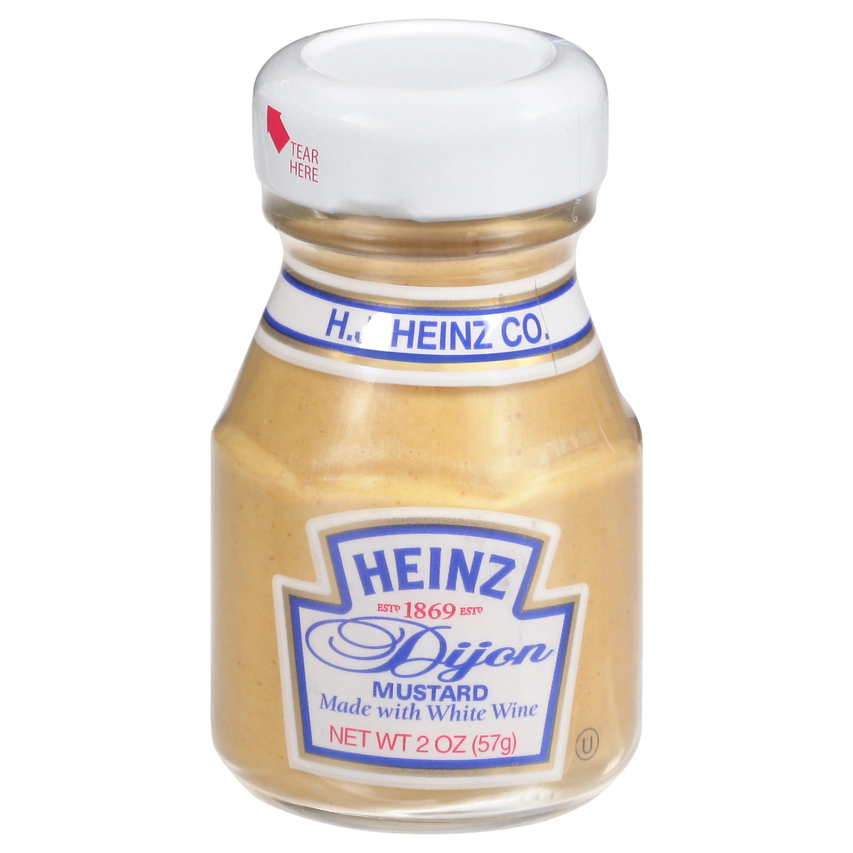Heinz Dijon Mustard 2 oz Bottles 60-Pack