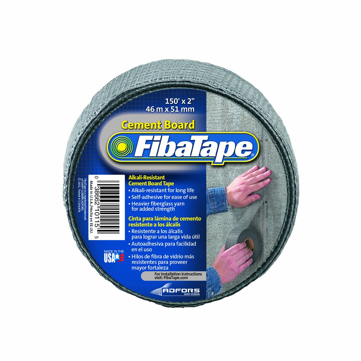 FIBATAPE CEMNT BOARD TAPE2"X15