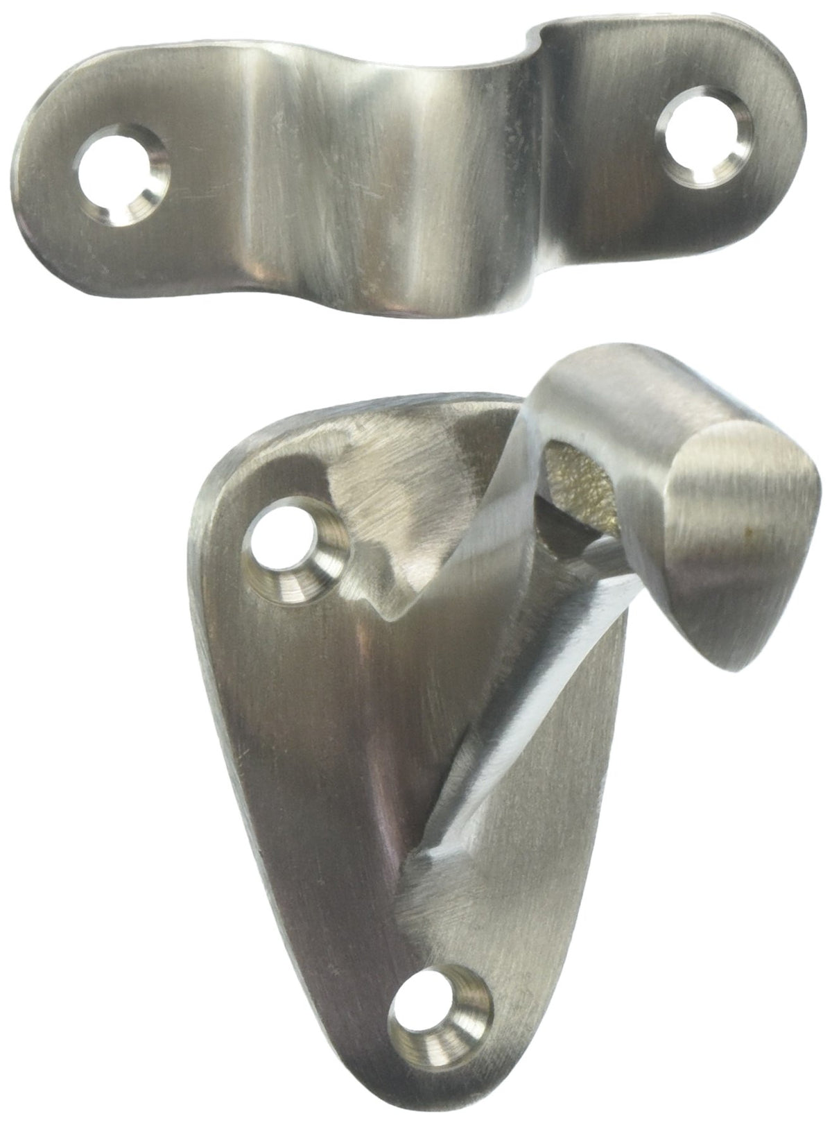 Deltana Hand Rail Bracket 3-5/16IN Satin Nickel