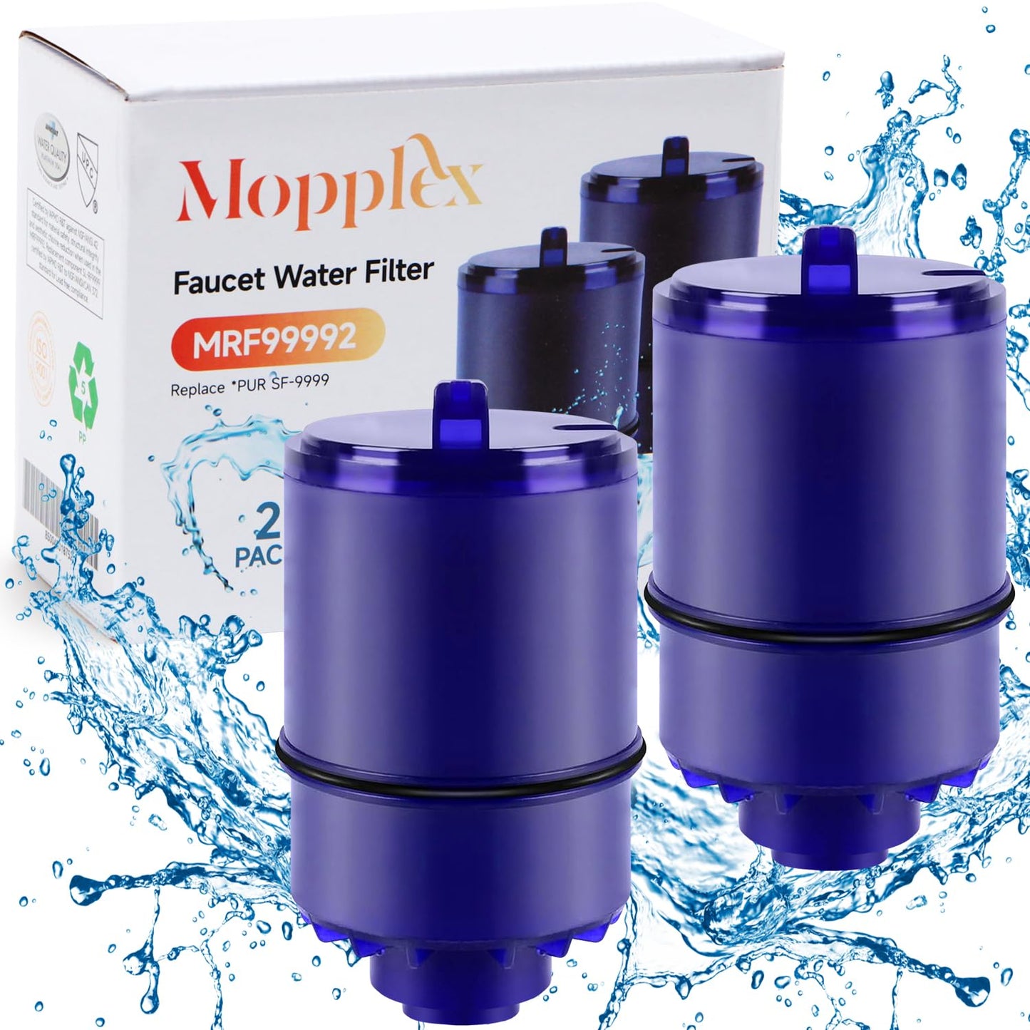 Mopplex Faucet Water Filter 2 Pack