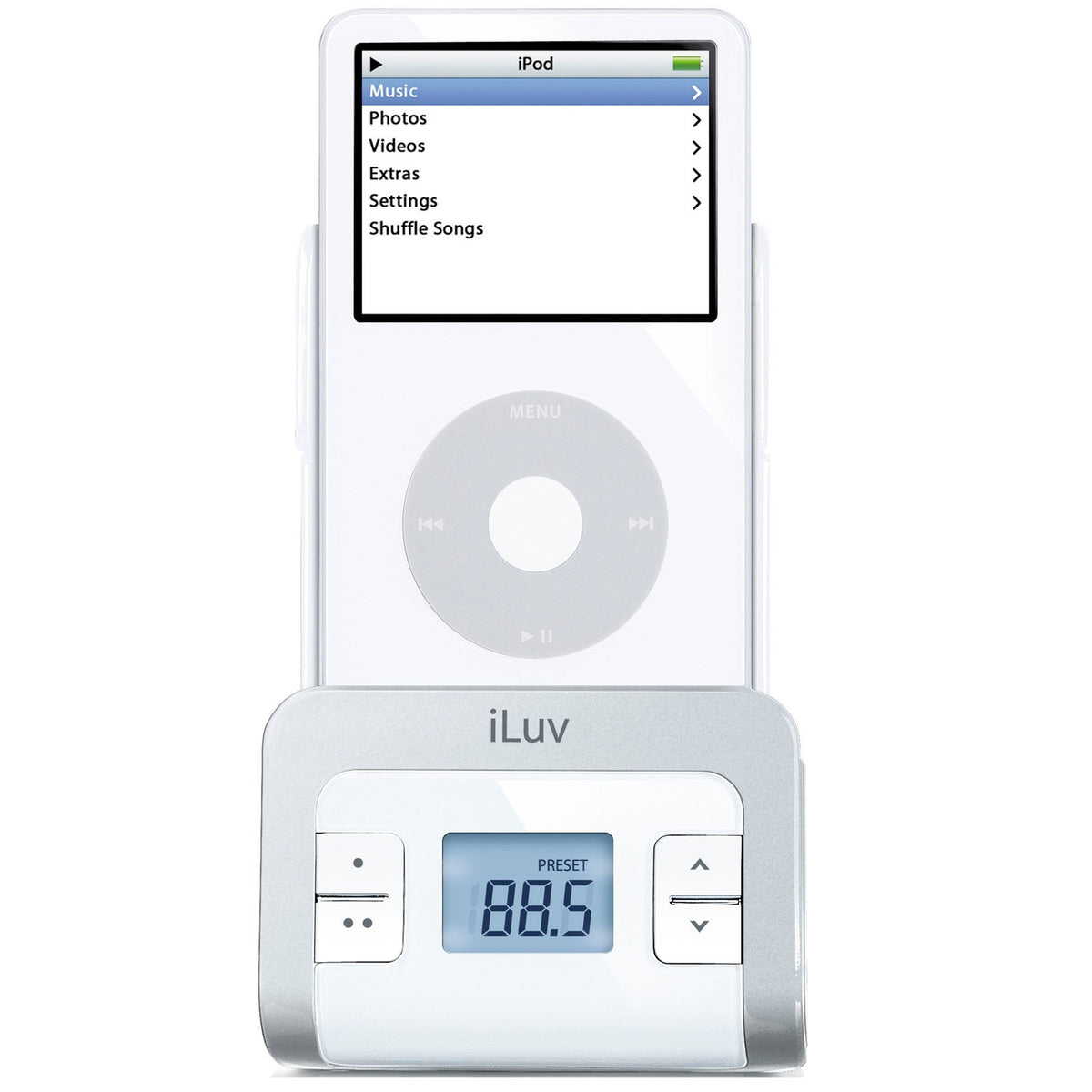 iLuv I707WHT FM Transmitter for iPod