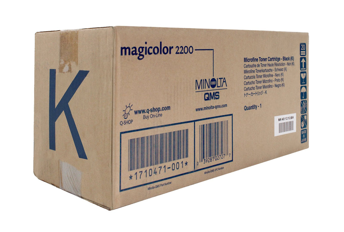 OEM Konica Minolta 1710471-001 Laser Toner Cartridge Black