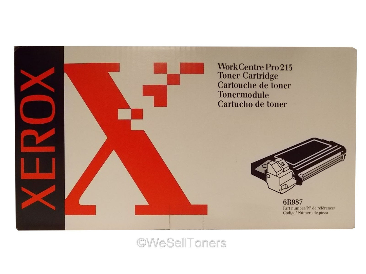 Xerox 6R987 Black Toner Cartridge 1-Pack