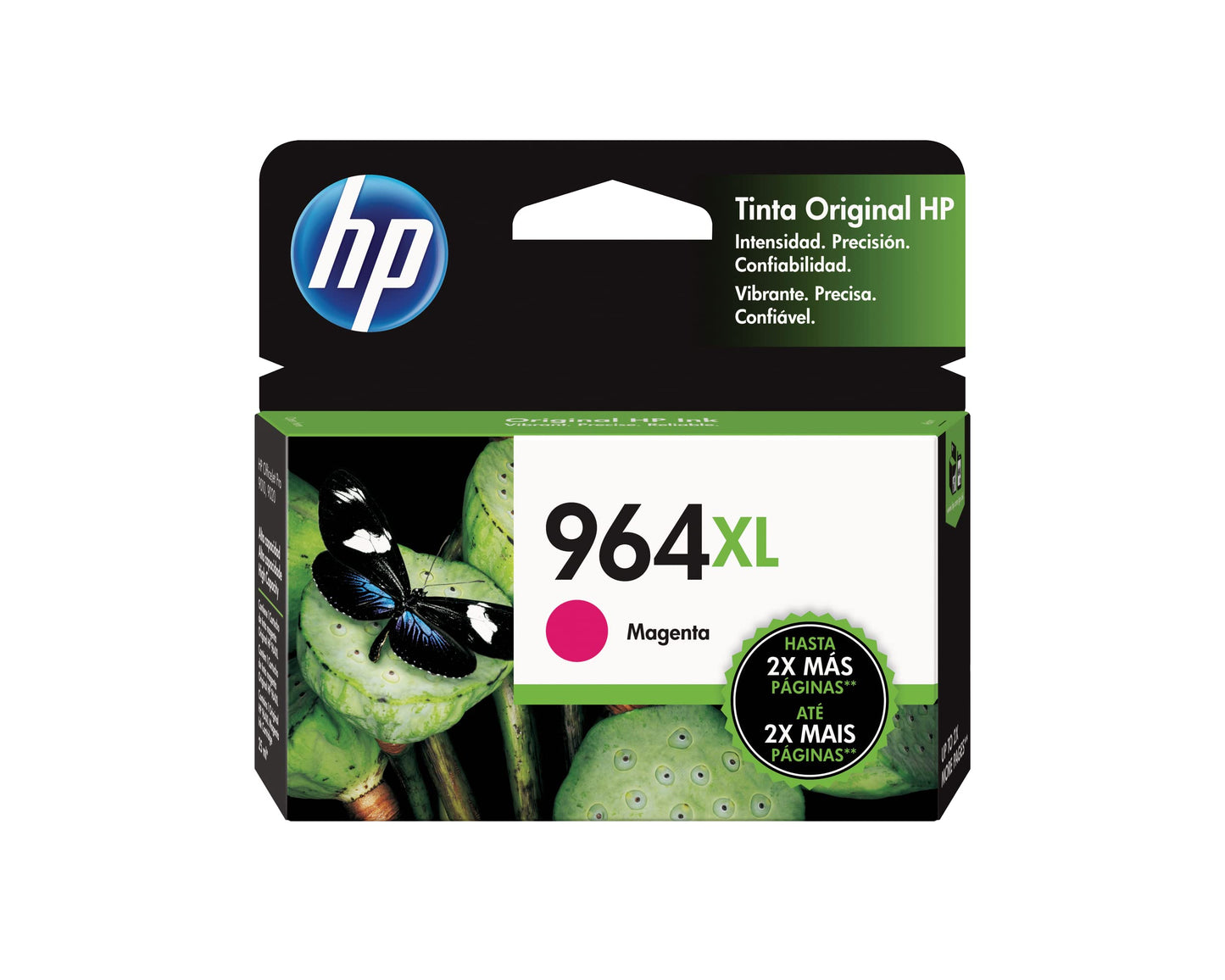 HP 964 XL Magenta Original High Performance Cartridge (3JA55AL) OfficeJet Pro 9010, 9016, 9018, 9020