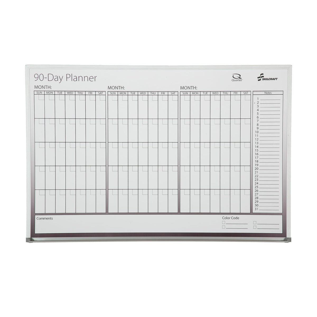 NATIONAL BOARD;DRY ERASE;90DAY