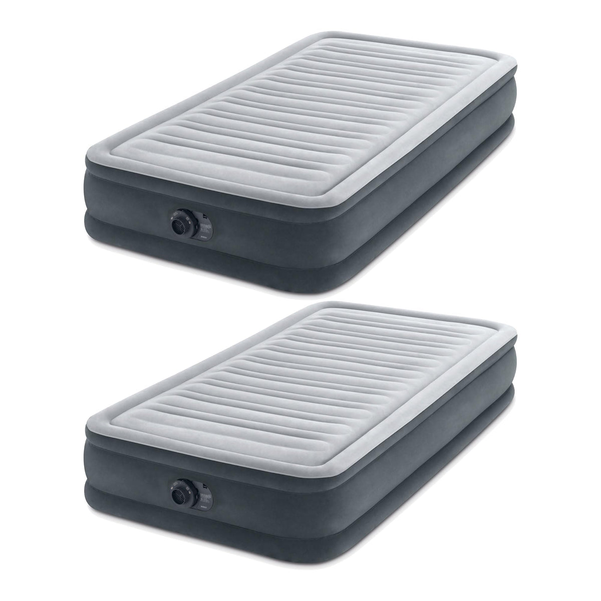 Intex Dura Beam Deluxe Twin Air Mattress 2 Pack
