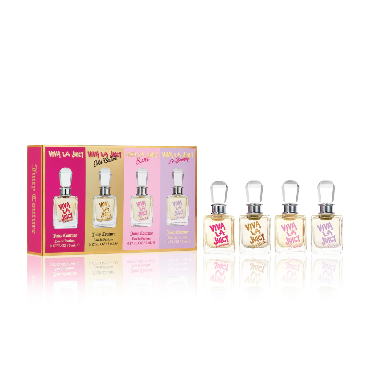 Juicy Couture Viva La Juicy Eau de Parfum 4-Piece Mini Gift Set for Women