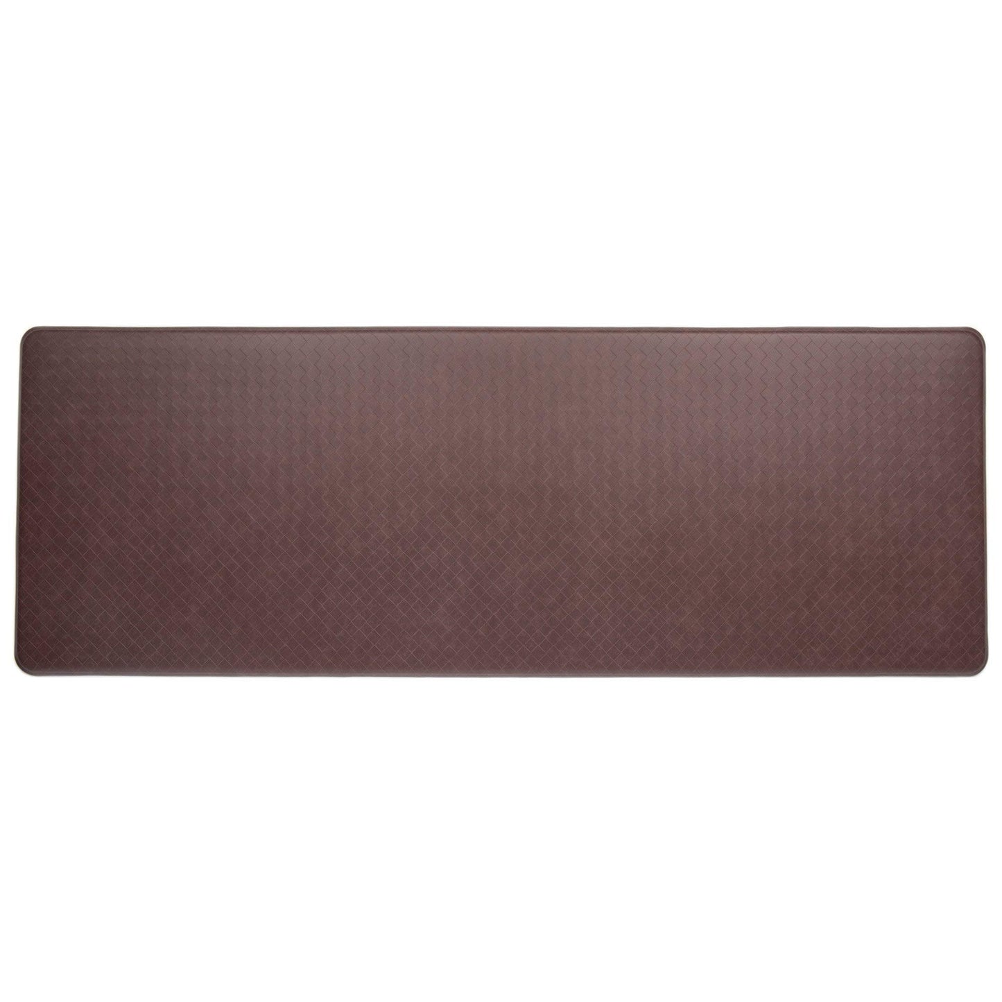 Imprint Cumulus9 Kitchen Mat Nantucket Series Island Area Runner 26 in. x 72 in. x 5/8 in. Cinnamon
