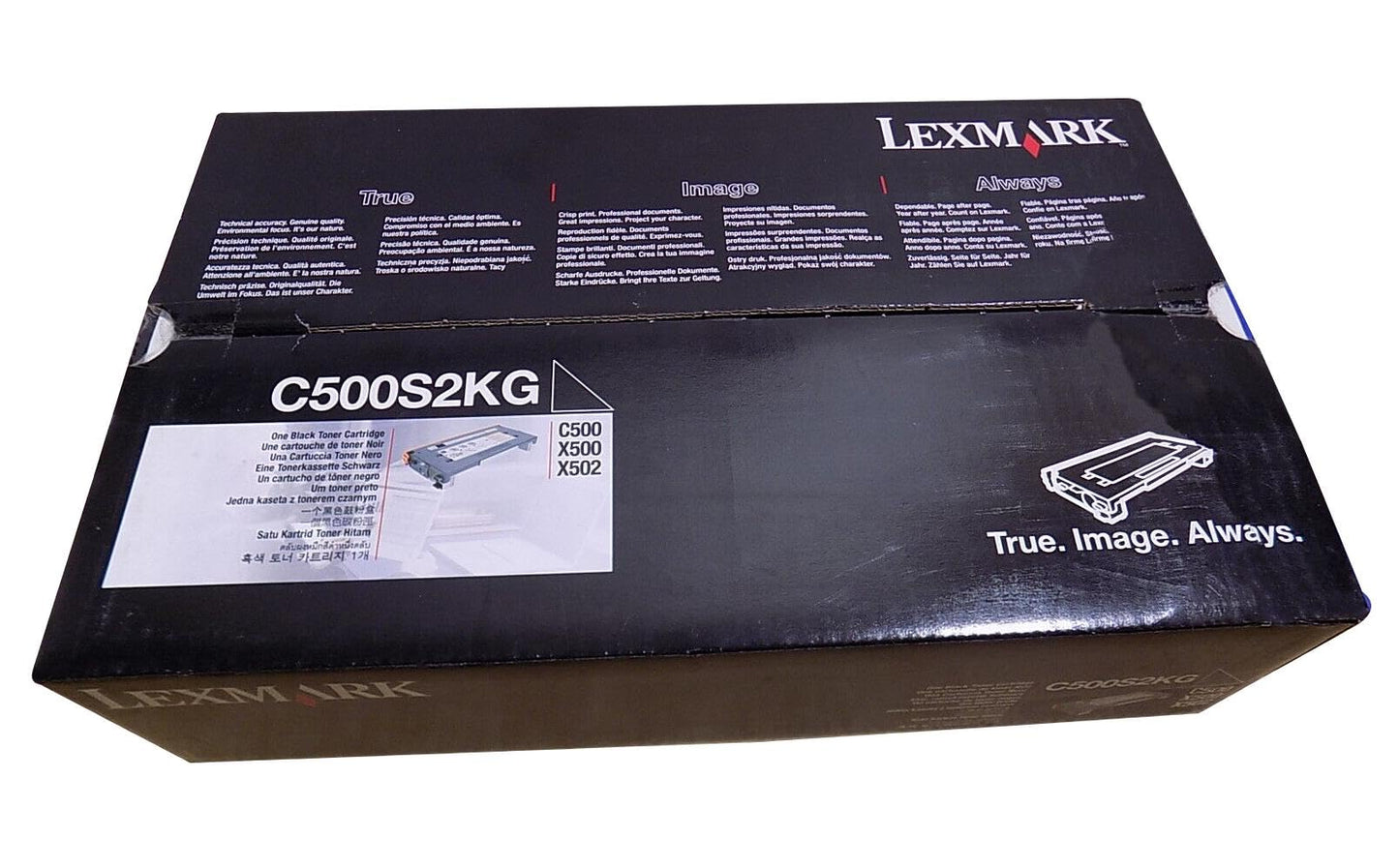 Lexmark C500S2KG Black Toner Cartridge 2500 Pages